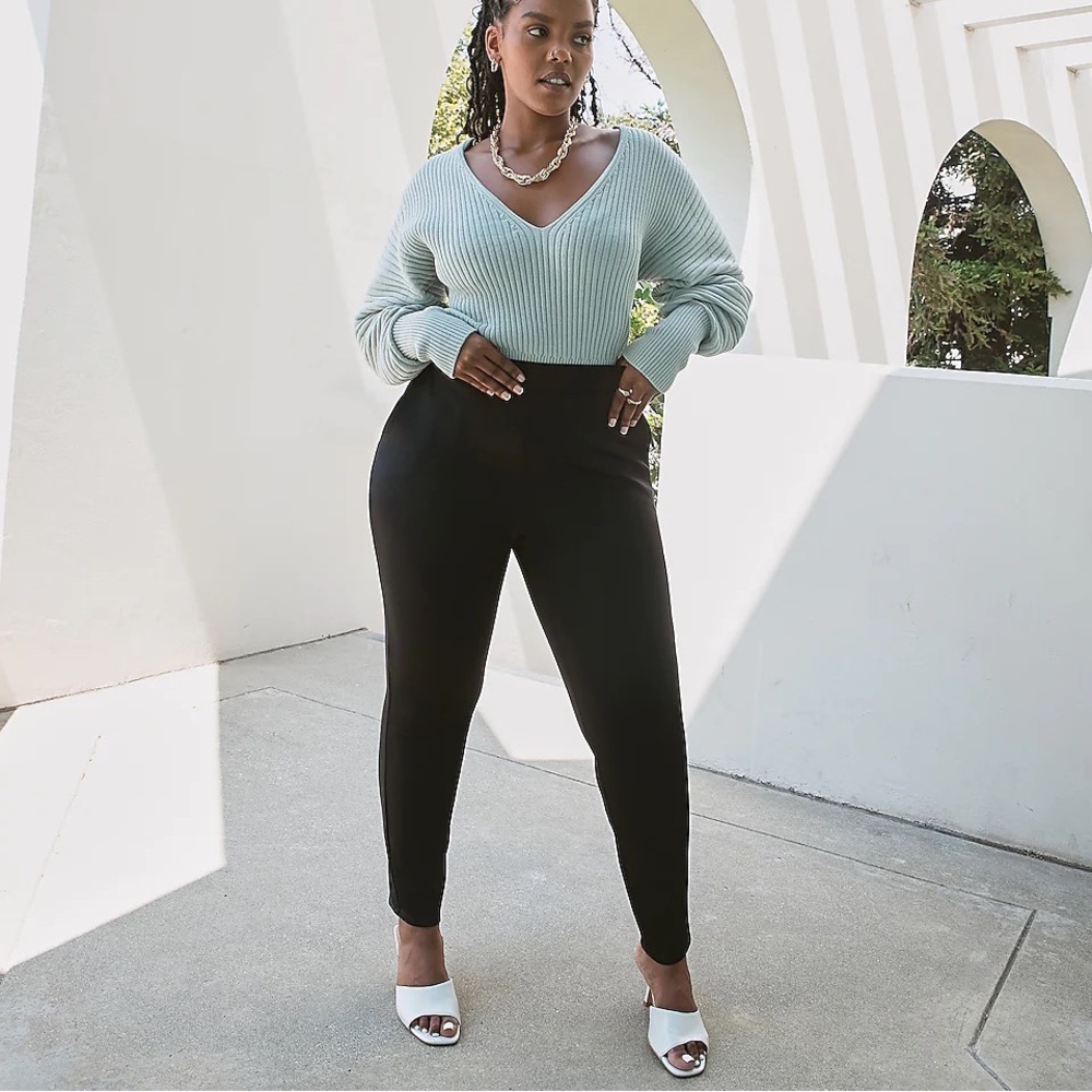 Express high waist curvy leggings nwt